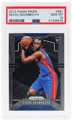 2019 Panini Prizm Sekou Doumbouya #261 PSA 10