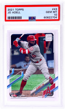 2021 Topps Jo Adell #43 PSA 10