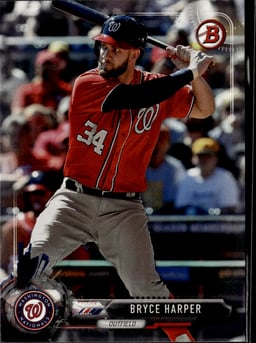 2017 Bryce Harper #3 Bowman