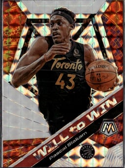 2019 Pascal Siakam #8 Mosaic Will to Win
