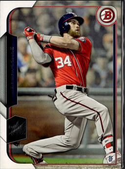 2015 Bryce Harper #95 Bowman