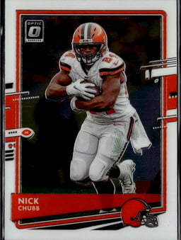 2020 Nick Chubb #27 Donruss Optic