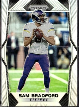 2017 Sam Bradford #146 Prizm