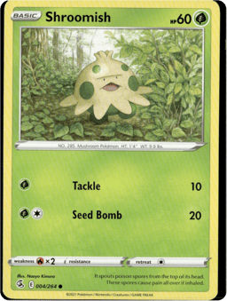 2021 Shroomish #4 Fusion Strike