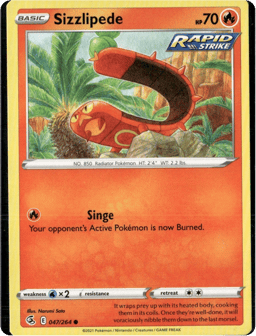 2021 Sizzlipede #47 Fusion Strike