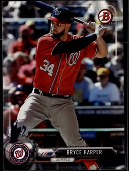 2017 Bryce Harper #3 Bowman