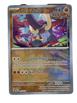 2025 Great Tusk  (Master Ball) #55 Prismatic Evolutions