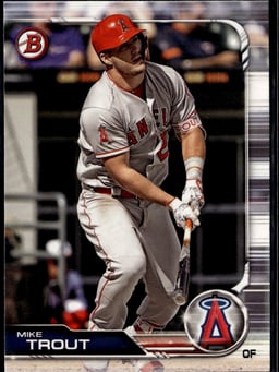 2019 Mike Trout #1 Bowman