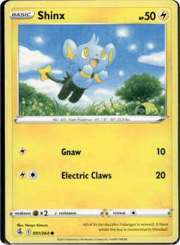 2021 Shinx #91 Fusion Strike