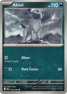 2025 Absol #63 Phantasmal Flames