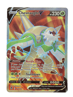 2022 Chesnaught V #171 Silver Tempest