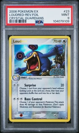 2006 POKEMON EX CRYSTAL GUARDIAN