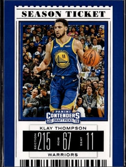 2019 Klay Thompson #31 Contenders Draft Picks