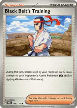 2025 Black Belt's Training #99 Prismatic Evolutions
