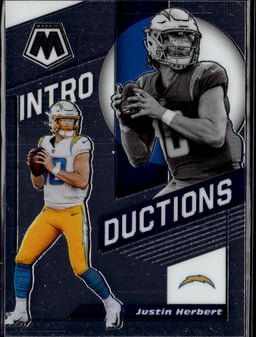 2020 Justin Herbert #13 Mosaic Introductions