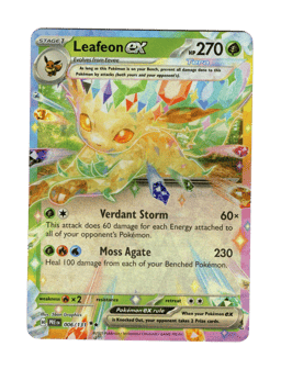 2025 Leafeon ex #6 Prismatic Evolutions