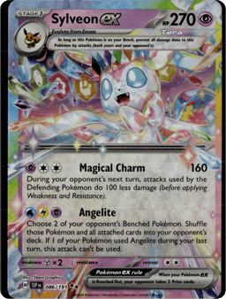 2024 Sylveon ex #86 Surging Sparks