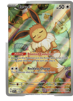 2023 Eevee #173 Scarlet & Violet Black Star Promos