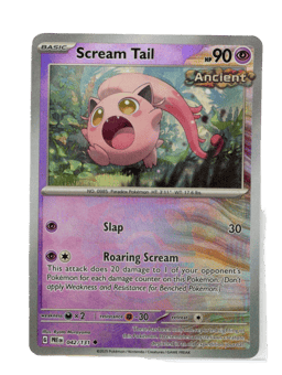 2025 Scream Tail  (Master Ball) #42 Prismatic Evolutions