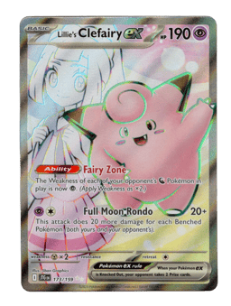 2025 Lillie's Clefairy ex #173 Journey Together