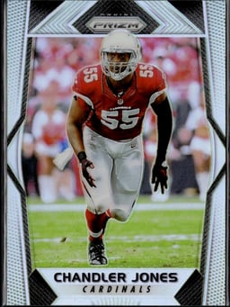 2017 Chandler Jones #45 Prizm