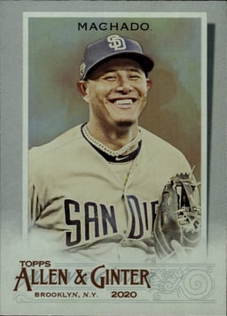 2020 Manny Machado #95 Topps Allen & Ginter