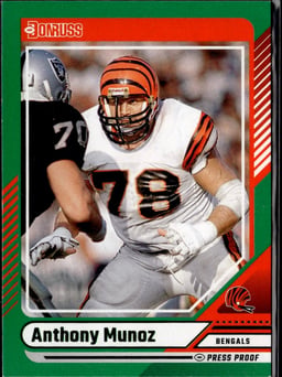 2024 Anthony Munoz #78 Press Proof