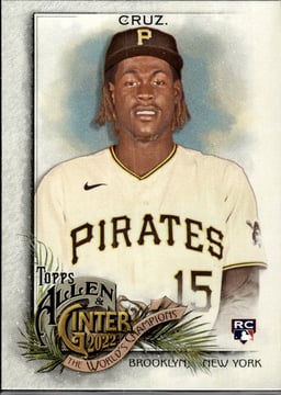 2022 Oneil Cruz #122 Topps Allen & Ginter