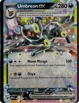 2025 Umbreon ex #60 Prismatic Evolutions