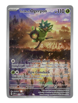 2023 Teal Mask Ogerpon #123 Scarlet & Violet Black Star Promos
