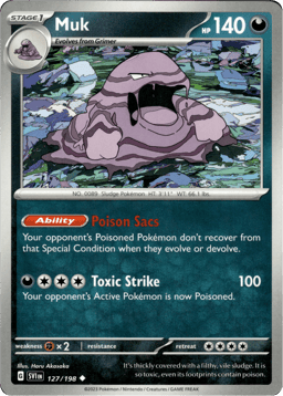 2023 Muk #127 Scarlet & Violet