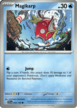 2023 Magikarp #44 Scarlet & Violet