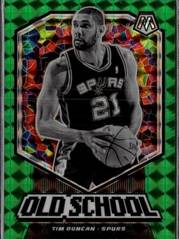 2019 Tim Duncan #20 Mosaic Old School
