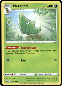 2021 Metapod #2 Fusion Strike