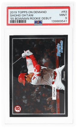2019 Topps On Demand 1955 Bowman Rookie Debut Shohei Ohtani #R3 /217 PSA 9