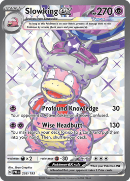 2023 Slowking ex #238 Paldea Evolved