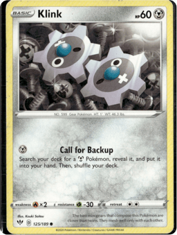 2020 Klink #125 Darkness Ablaze