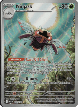 2025 Ninjask #137 Mega Evolution