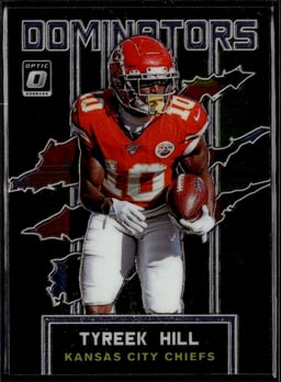 2020 Tyreek Hill #DM-TH Donruss Optic Dominators