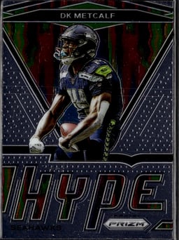 2020 DK Metcalf #8 Prizm Hype