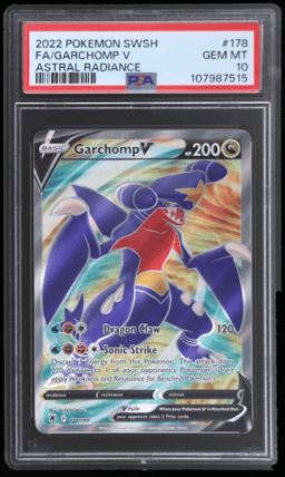 2022 Pokemon Sword and Shield Astral Radiance Garchomp V #178 PSA 10