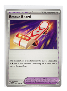 2025 Rescue Board #126 Prismatic Evolutions