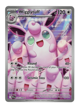 2025 Wigglytuff #105 Phantasmal Flames