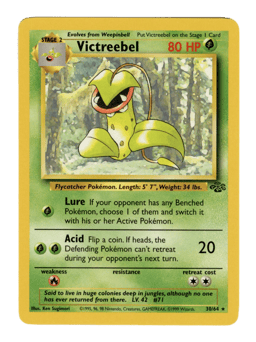 1999 Victreebel #30 Jungle Unlimited