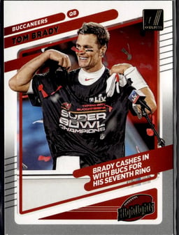 2021 Tom Brady #HI-24 Donruss Highlights