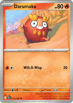 2025 Darumaka #13 Black Bolt