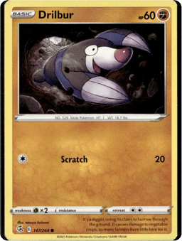 2021 Drilbur #147 Fusion Strike