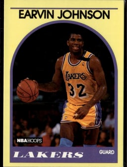 1989 Earvin Johnson #47 NBA Hoops