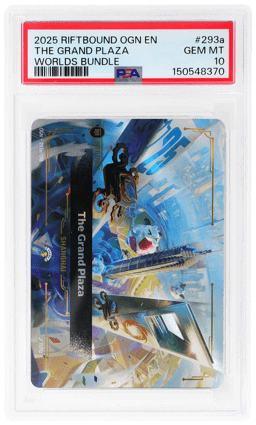 2025 League of Legends Riftbound Worlds Bundle Shanghai the Grand Plaza #293a PSA 10