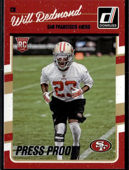 2016 Will Redmond #347 Donruss